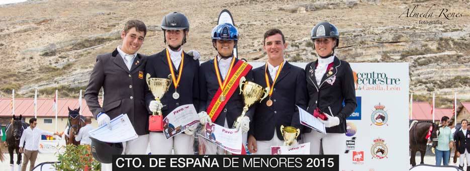 Antonio Laiz Campeón de España Jóvenes Jinetes en Doma Clásica.